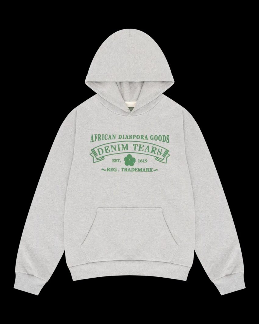 Denim Tears ADG Grey Hoodie