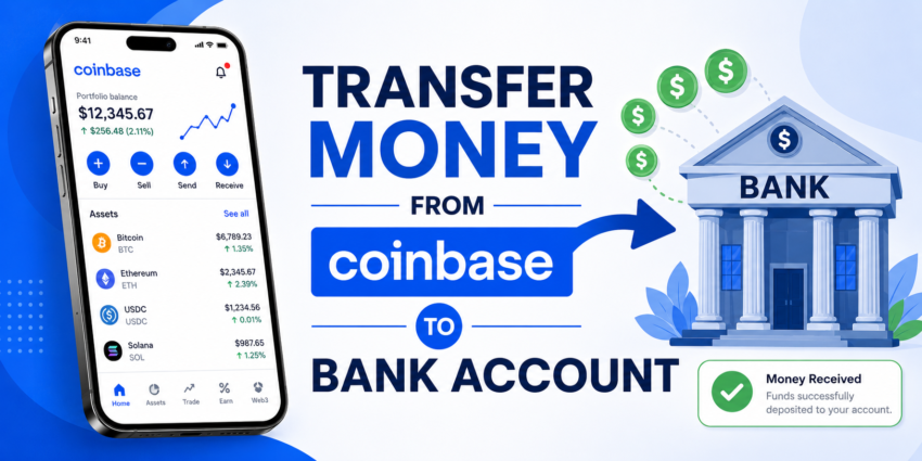 How to Transfer Money From Coinbase to a Bank Account