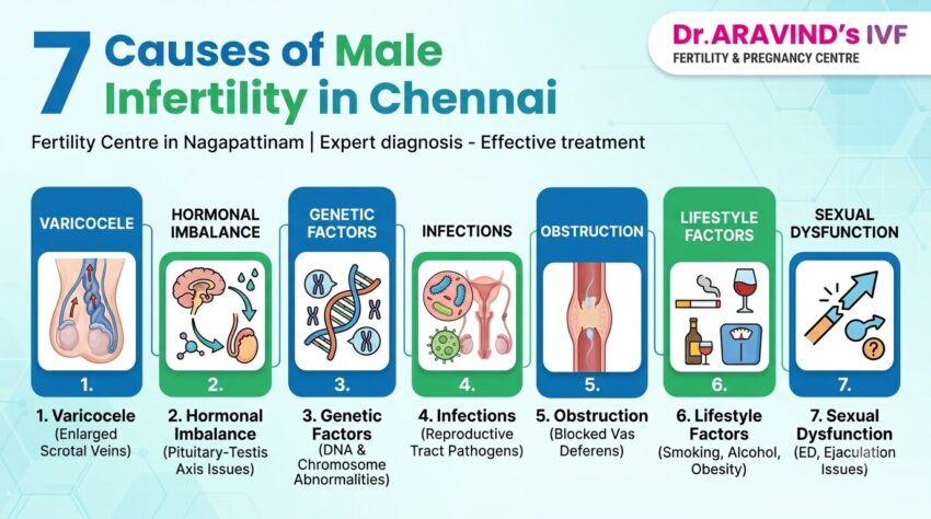 7 causes male infertility chennai nagapattinam