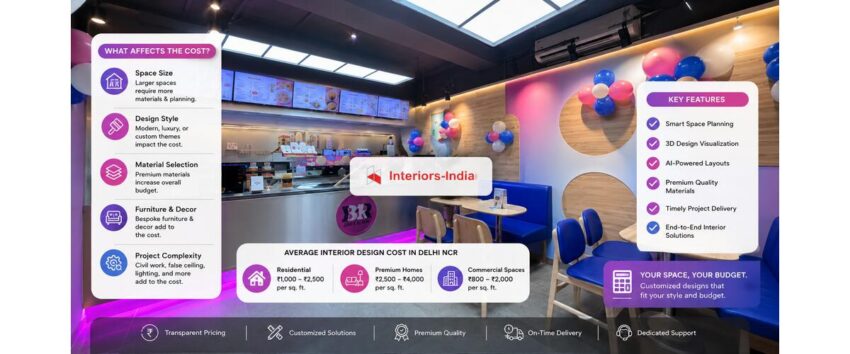 How Much Do Interior Design Firms in Delhi NCR Cost