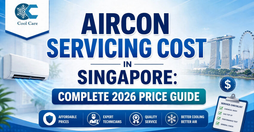 Aircon Servicing Cost in Singapore Complete 2026 Price Guide