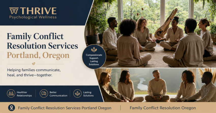 family conflict resolution services portland or