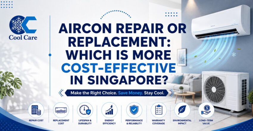 Aircon Repair or Replacement Which Is More Cost Effective in Singapore