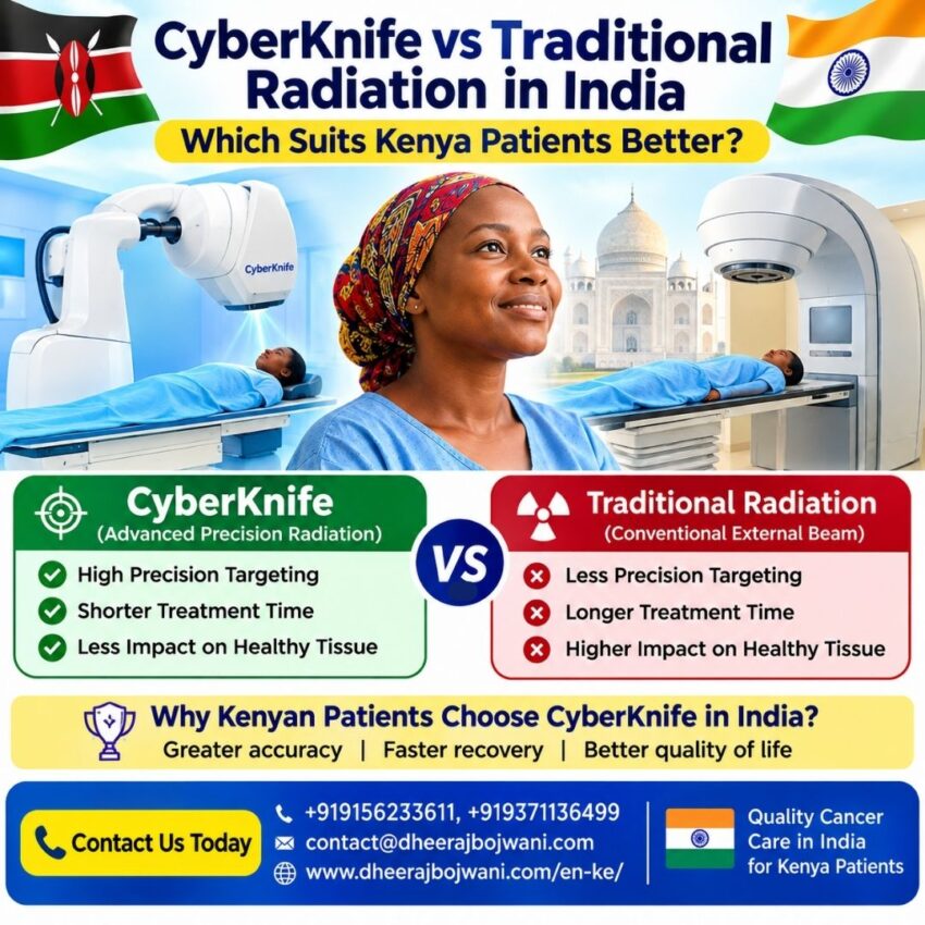 CyberKnife vs Traditional Radiation in India Which Suits Kenya Patients Better