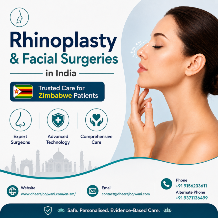 Rhinoplasty and Facial Surgeries in India What