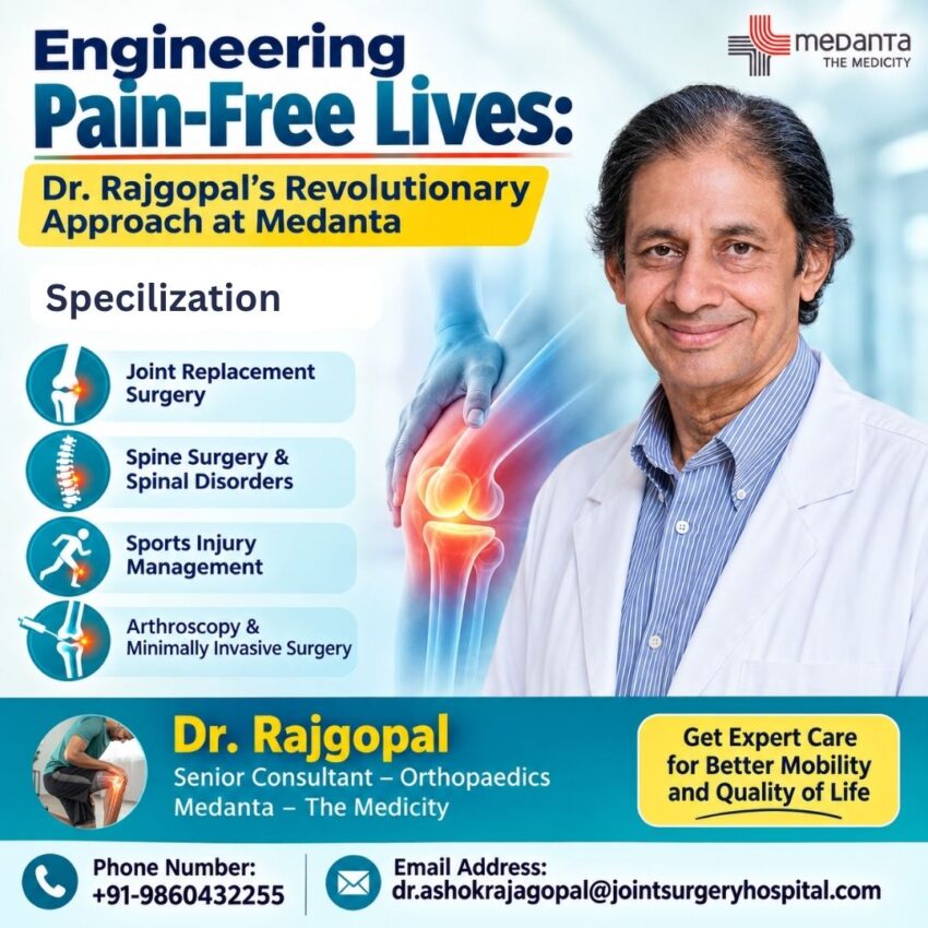 Engineering Pain Free Lives Dr. Rajgopals Revolutionary Approach at Medanta