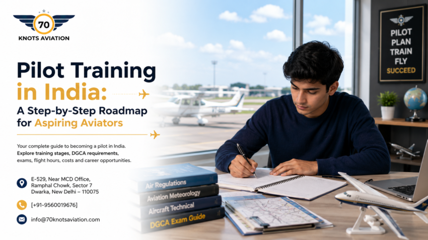 Pilot Training in India A Step by Step Roadmap for Aspiring Aviators