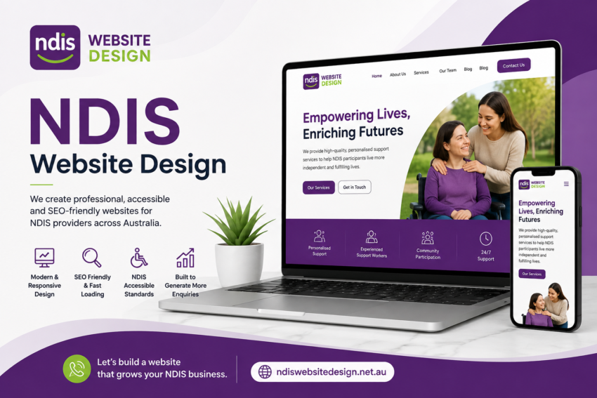 ndis website design for ndis providers