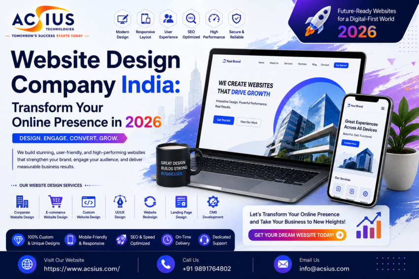Website Design Company India Transform Your Online Presence in 2026