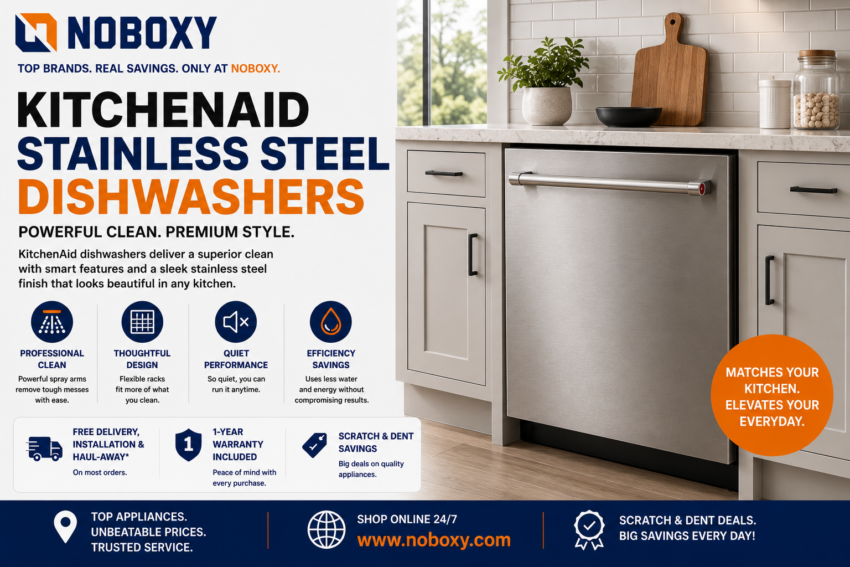 KitchenAid Stainless Steel Dishwasher 3