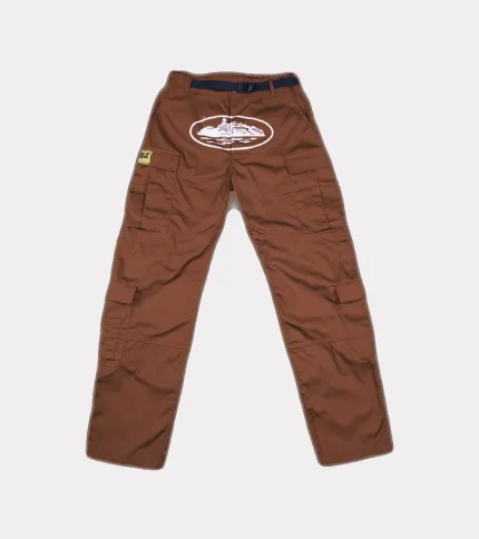 Corteiz Guerillaz Cargo Pants Brown 2 2 430x484 1