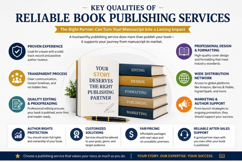 Book publishing services