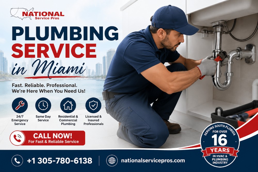 Plumbing Service in Miami for Better Water Flow and Drainage - Web SEO Backlink