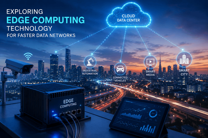 Exploring edge computing technology for faster data networks1