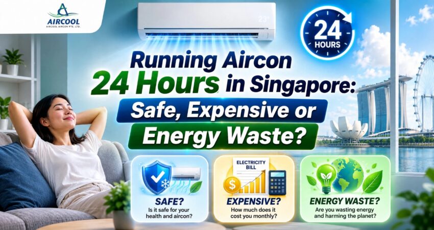 Running Aircon 24 Hours in Singapore Safe Expensive or Energy Waste