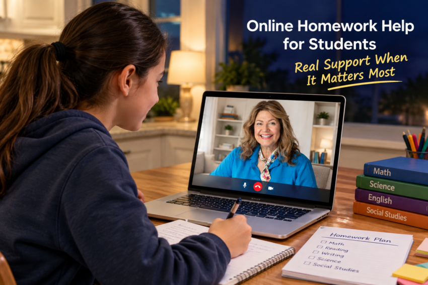 Online Homework Help for Students
