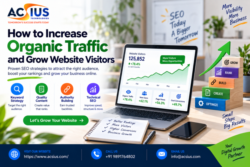 Organic SEO Traffic Growth Banner