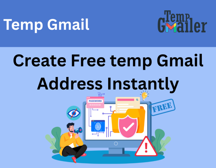 Create Free temp Gmail Address Instantly 1