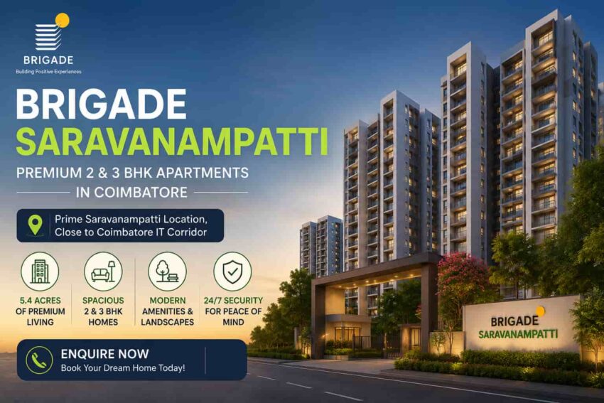Brigade Saravanampatti banner 1