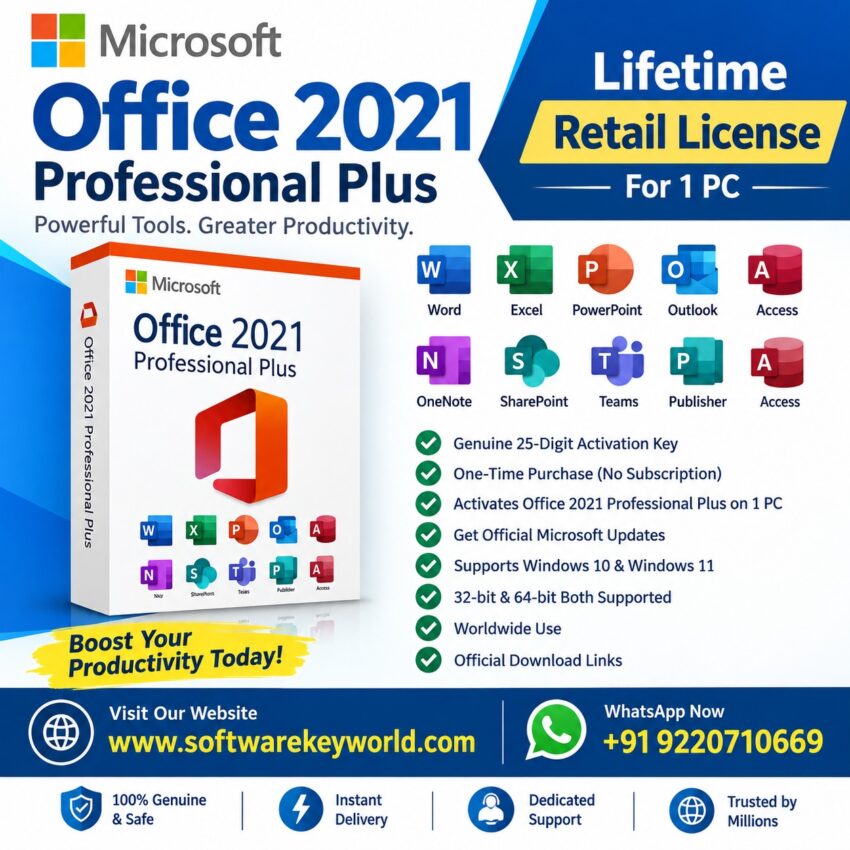Office 2021 Professional Plus Lifetime License