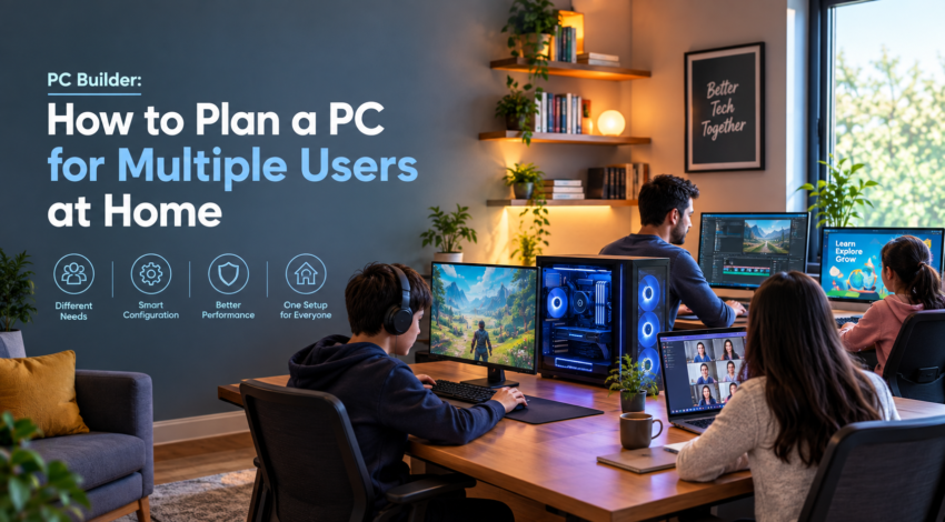 PC Builder How to Plan a PC for Multiple Users at Home