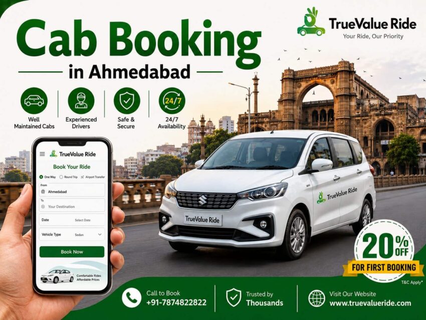 Cab Booking in Ahmedabad