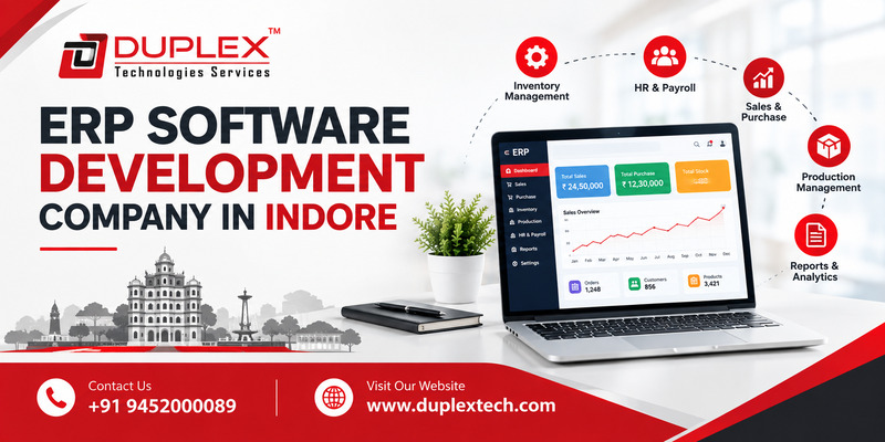ERP software development company in Indore