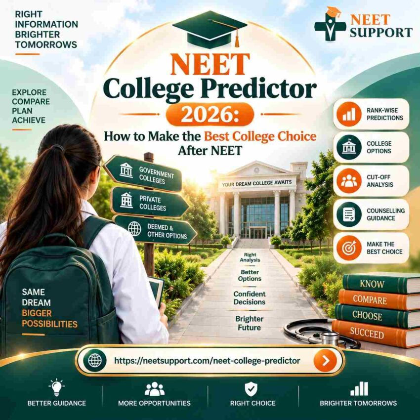 NEET College Predictor 2026 How to Make the Best College Choice After NEET 100kb