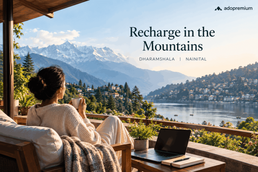 Dharamshala Nainital Villas Wellness Burnout Recovery Retreat