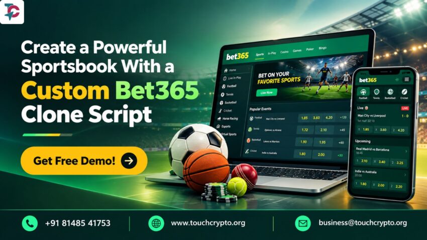 Create a Powerful Sportsbook With a Custom Bet365 Clone Script