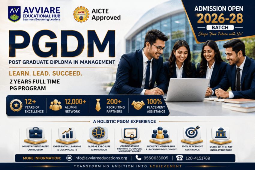 Why Should Fresh Graduates Pursue a PGDM Course 1