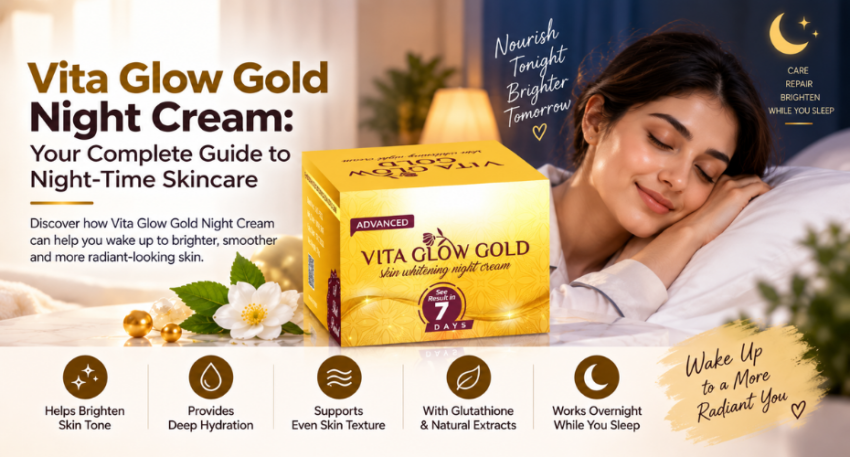 vita glow gold night cream