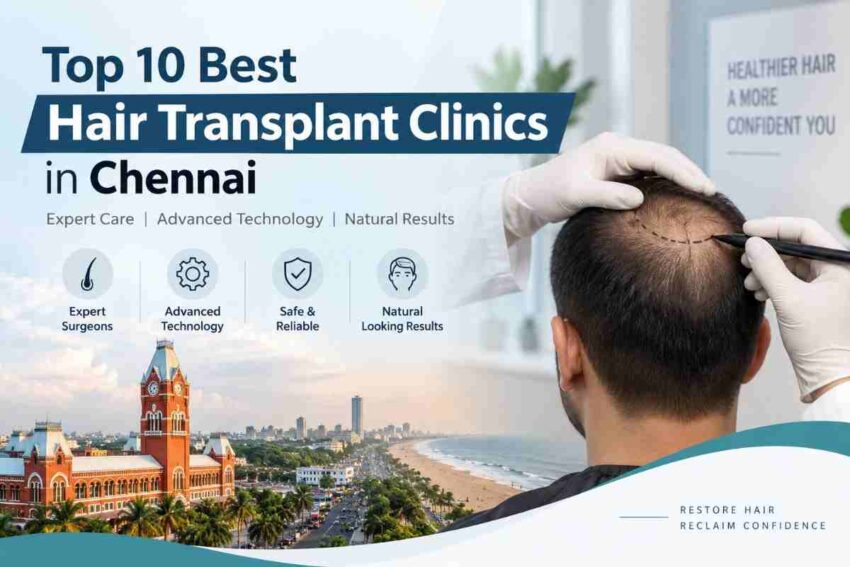 Best Hair Transplant Clinics in Chennai