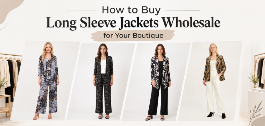 How to Buy Long Sleeve Jackets Wholesale for Your Boutique