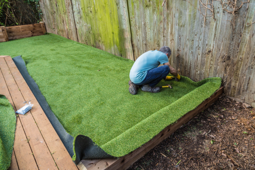 Artifical Turf Installtion
