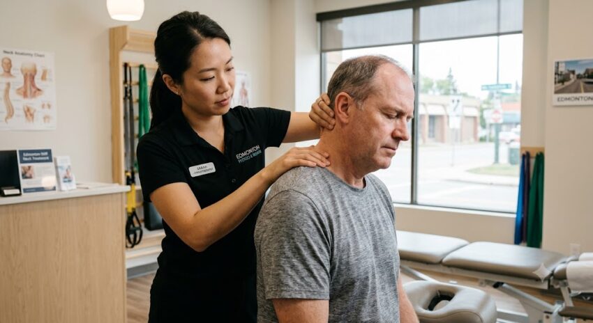 Stiff Neck Physiotherapy Edmonton3