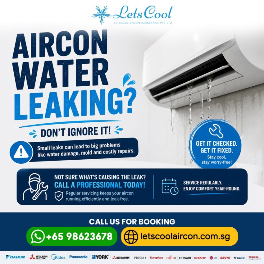 aircon water leaking