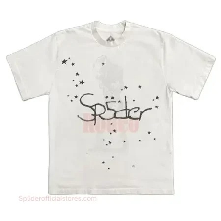 Travis Scott Cactus Jack x Sp5der Days Before Rodeo II T Shirt White watermarked 450x450 1