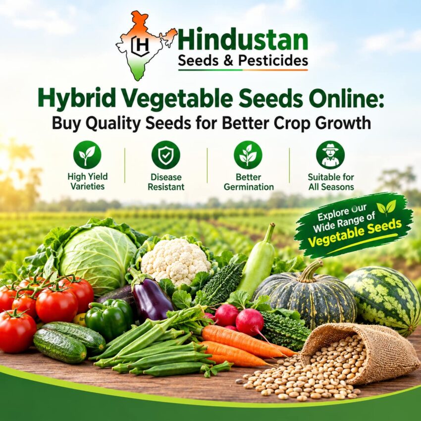 Hybrid Vegetable Seeds Online Buy Quality Seeds for Better Crop Growth