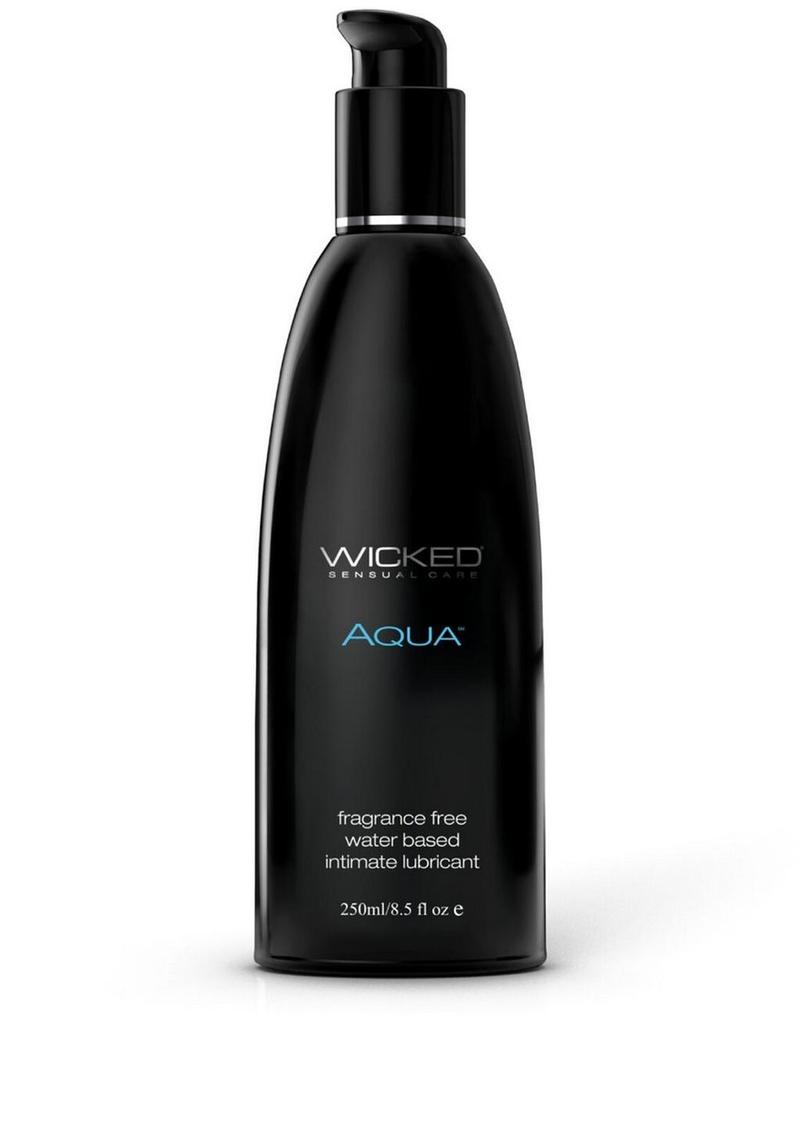 wicked aqua water based lubricant fragrance free 1183483