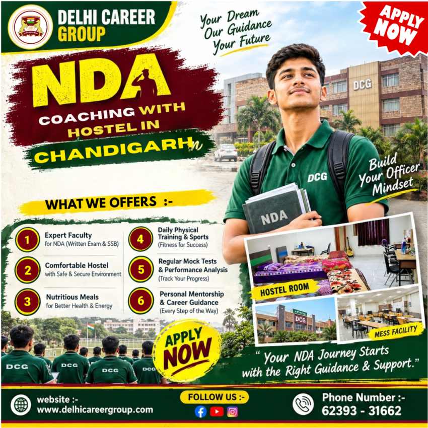 NDA Coaching with Hostel in Pune