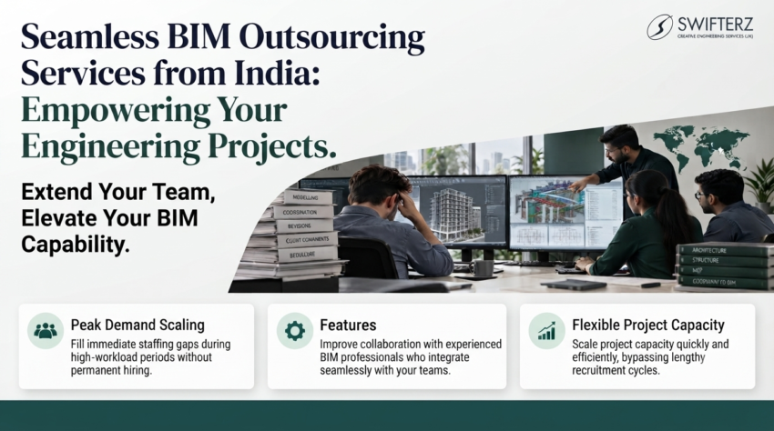 BIM outsourcing services india swifterz 1