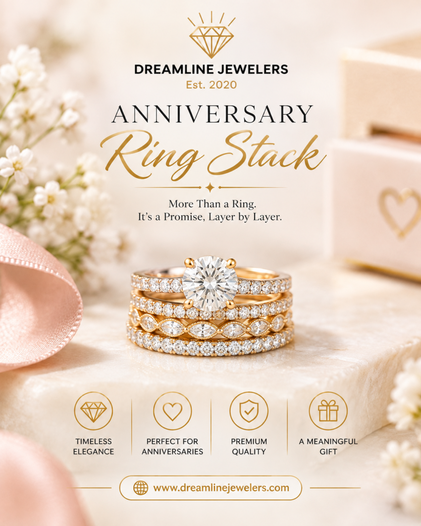 Dreamline Jewelers Anniversary Ring Stack