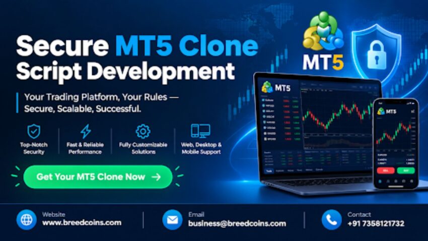 Secure MT5 Clone Script Development Breedcoins