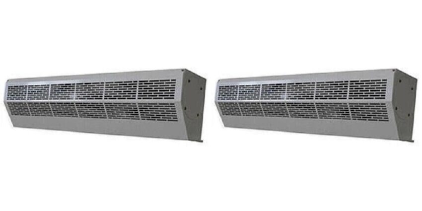 Industrial air curtains