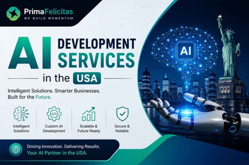 AI development services PrimaFelicitas