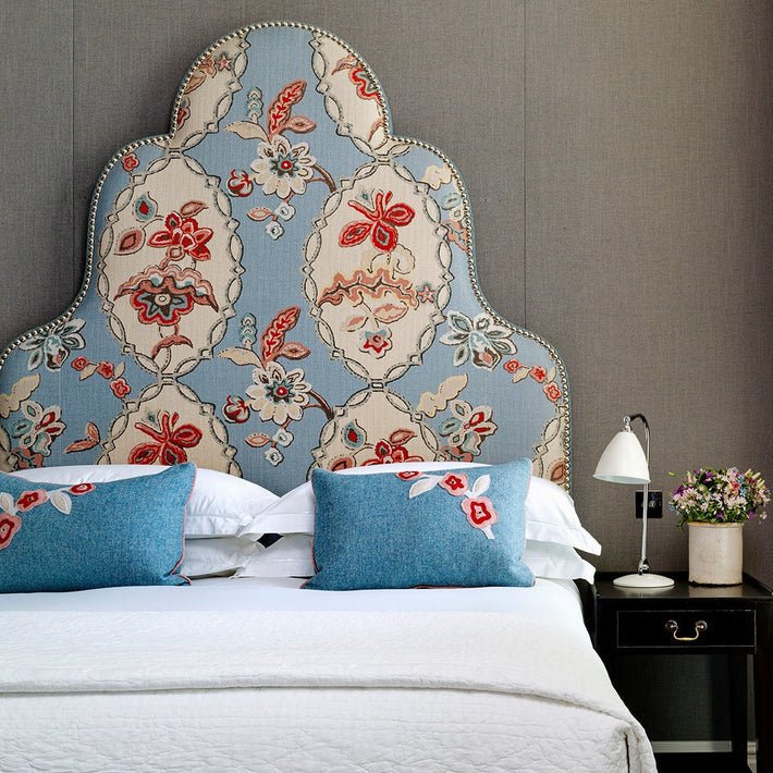 Chainstitch Fabric Headboard Furniture