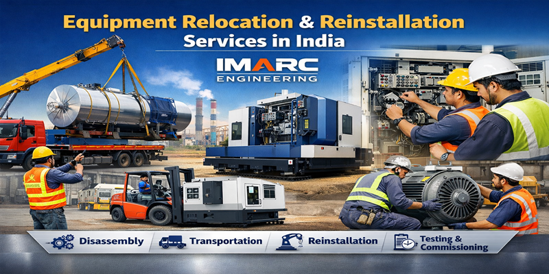 Equipment Relocation Reinstallation Service in India