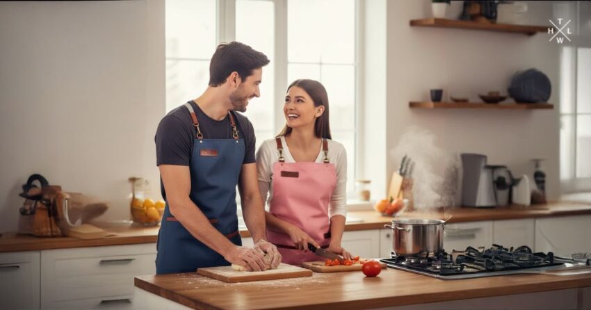 Personalized Aprons for Couples Cute Fun Meaningful Gift Ideas
