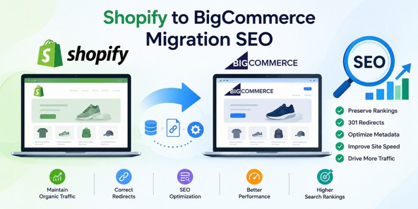 Shopify to BigCommerce migration SEO